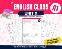 Gramatyka klasa 4: Czasownik to be w pytaniach + zaimki wskazujace. Na podstawie New English Class A1 Unit 2