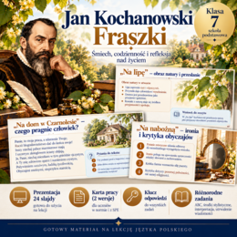 Jan Kochanowski - fraszki kl 7 sp