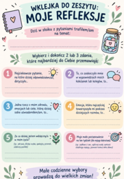 Słoik ze zdaniami do dokończenia – inspirujące materiały na Edukację Zdrowotną