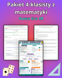Pakiet 4-klasisty z matematyki - NE 4R