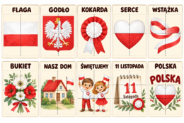 🇵🇱 Polska — mój dom | Gazetka i układanki obrazkowe na 11 listopada
