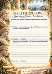 ANTYK — epoka literacka | LO | 22 karty dwustronne, 132 zadania, sprawdzian i klucze