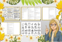 Sketchnotka/notatka - dla ucznia i przypomnienie dla nauczyciela w pdf. Temat "Czy wody w mojej okolicy są czyste?". Edukacja zdrowotna. Klasa 5.