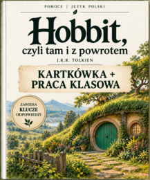 HOBBIT - pakiet - kartkowka i sprawdzian podsumowujący + klucz odp.