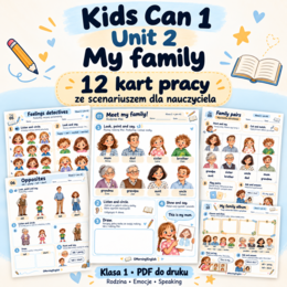 Kids can 1 unit 2 - My Family.