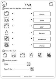 „English for Kids” – 20 kart pracy z języka angielskiego - Klasa 1