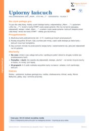 Halloween – Upiorny łańcuch – geografia, klasa 7
