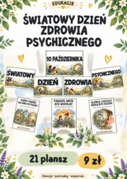 🌦️ GŁOWA MA SWÓJ POGODOMIERZ 🌿 Gazetka na Światowy Dzień Zdrowia Psychicznego  10 października.