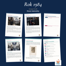 Rok 1984 — George Orwell | Zeszyt maturalny: szczegółowe omówienie, 156 zadań i klucz odpowiedzi