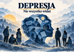 DEPRESJA - NIE WSZYSTKO WIDAĆ - Gazetka edukacyjna | 20 plansz A4 w poziomie