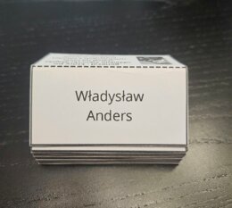 Fiszki historyczne - II wojna światowa w Polsce i na świecie