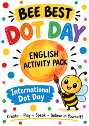 Dot Day - Bee Best - activity book - karty pracy - handouts - printouts
