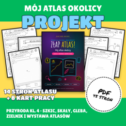 Projekt „Mój atlas okolicy” – przyroda klasa 4, dział „Moja okolica” (Kompas Jutra)