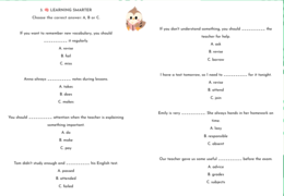 E8 Unit 3 – Education | Szkoła| Vocabulary, Grammar, Reading & Speaking