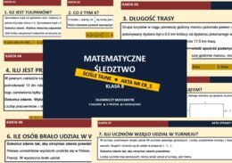 Równania - matematyczne śledztwo