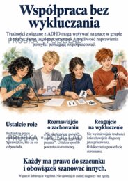 ADHD – Gazetka szkolna | 16 plansz A4