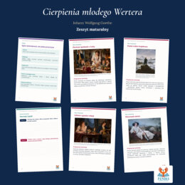 Cierpienia młodego Wertera — Johann Wolfgang Goethe | Zeszyt maturalny: szczegółowe omówienie, 98 zadań i klucz odpowiedzi