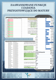 MS Excel karty pracy - cz3. zaawansowane funkcje i zadania przygotowujące do matury