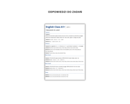 Gramatyka klasa 5: Rzeczowniki policzalne i niepoliczalne. Na podstawie English Class A1+