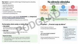 Styl życia a zdrowie – jak codzienne wybory wpływają na kondycję fizyczną przez całe życie / edukacja zdrowotna