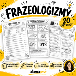 Frazeologiczne karty pracy.