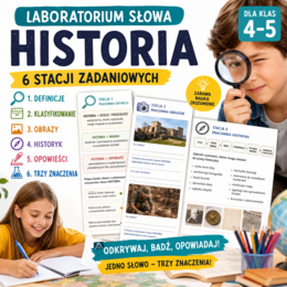Laboratorium słowa HISTORIA – 6 stacji zadaniowych
