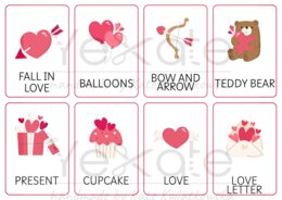 Fiszki angielski St Valentine's Day Walentynki English