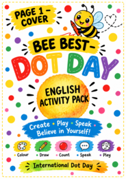 Dot Day - Bee Best - activity book - karty pracy - handouts - printouts