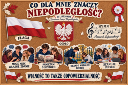 🇵🇱 Co dla mnie znaczy niepodległość? — gazetka dla klas 4–8 na Święto Niepodległości