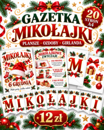🎅 Mikołajki w szkolnej gablocie!