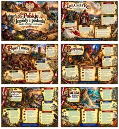POLSKIE LEGENDY I PODANIA – MIĘDZY HISTORIĄ A WYOBRAŹNIĄ - 20 plansz