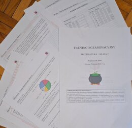 Mroczne Wyzwanie Halloween – Pakiet 3 Arkuszy z Matematyki w formacie CKE (Klasy 6, 7 i 8 )