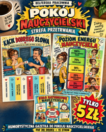 ☕😂 POKÓJ NAUCZYCIELSKI – STREFA PRZETRWANIA