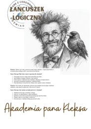Karta pracy: 5 kroków do sedna – łańcuszek logiczny  („Akademia pana Kleksa”)