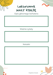 Projekt: Słownik symboli - Mały Książę