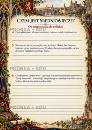 ŚREDNIOWIECZE — epoka literacka | LO | 22 karty dwustronne, 132 zadania, sprawdzian i klucze