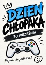 Gazetka ,,Dzień Chłopaka'' klasy 4-8