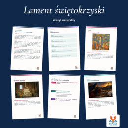 Lament świętokrzyski | Zeszyt maturalny: szczegółowe omówienie, 40 zadań i klucz odpowiedzi