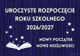 Uroczyste Rozpoczęcie Roku Szkolnego 2026/2027 - dekoracja PDF