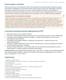 Opinia do PPP – bank sformułowań funkcjonalnych. Przedszkole. Dziecko wycofane / nieśmiałe