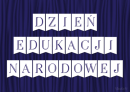 Dzień Edukacji Narodowej - girlanda