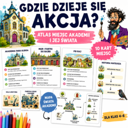 Gdzie dzieje się akcja? — atlas miejsc Akademii i jej świata