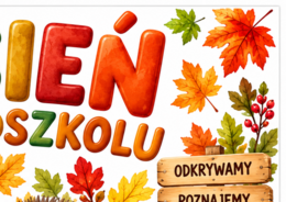 Gazetka ,,Jesień w przedszkolu''