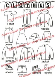 👕 CLOTHES & COLOURS 🎨 | Together 4 – Unit 2 | 13 stron | Ręcznie rysowane karty pracy | Język angielski