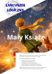 Karta pracy: 5 kroków do sedna – łańcuszek logiczny („Mały Książę”)