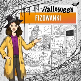 Fizowanki: Kolorowanki fizyczne na Halloween (31.10) | Gotowe do druku, za darmo!