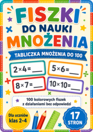 Mnożenie  do 100 .  FISZKI