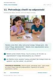 Mówię, czego potrzebuję. Rewalidacja i komunikacja dzieci 6–9 lat – 24 sytuacje