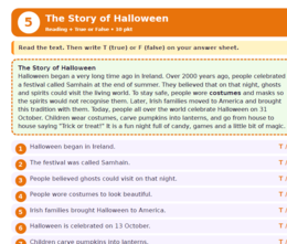 Halloween- Stacje dydaktyczne dla klas 4-6