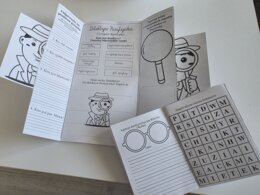 Lapbook +miniksiążeczka Detektyw Pozytywka